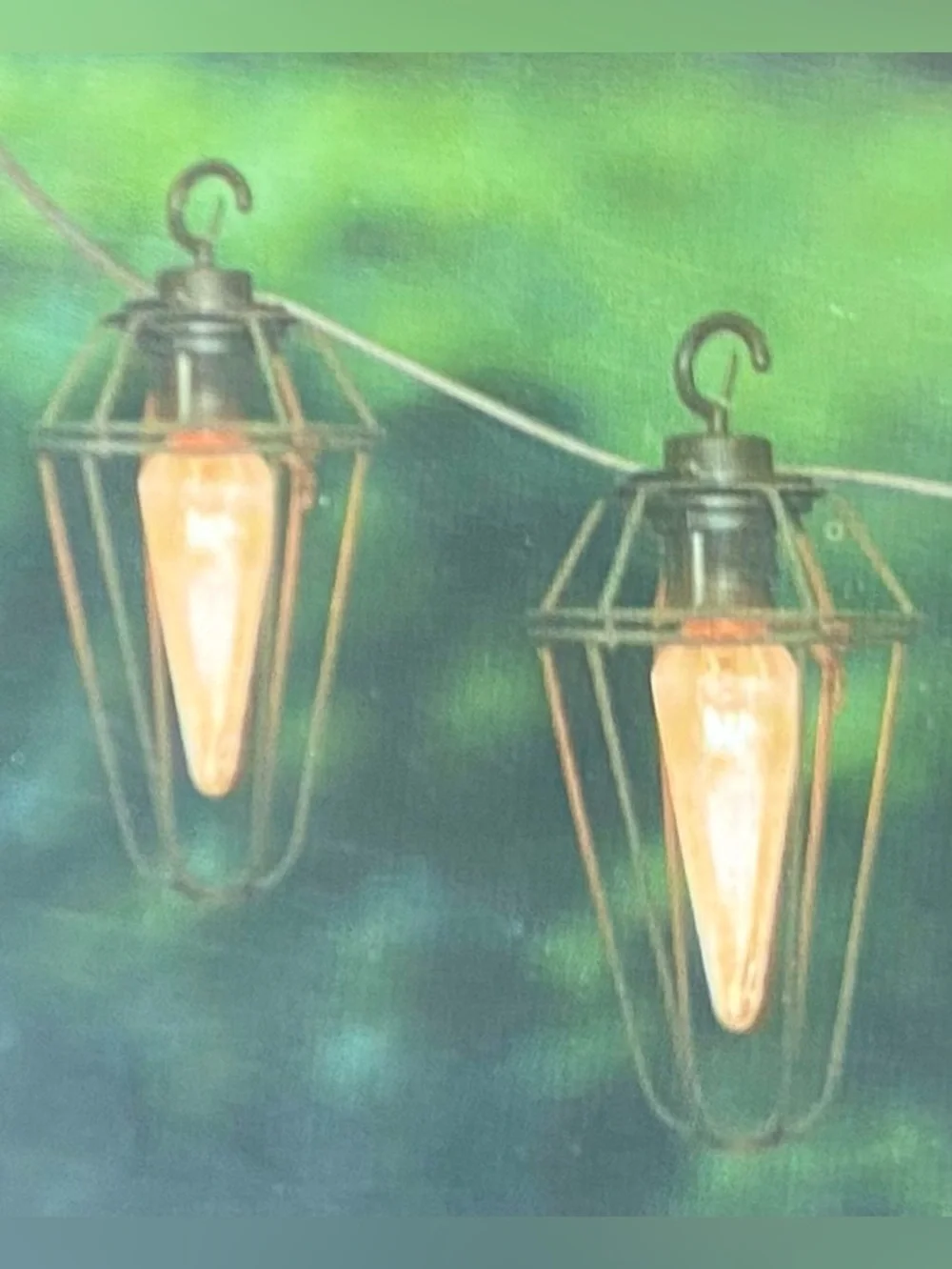 Retro Bistro Cafe Lights